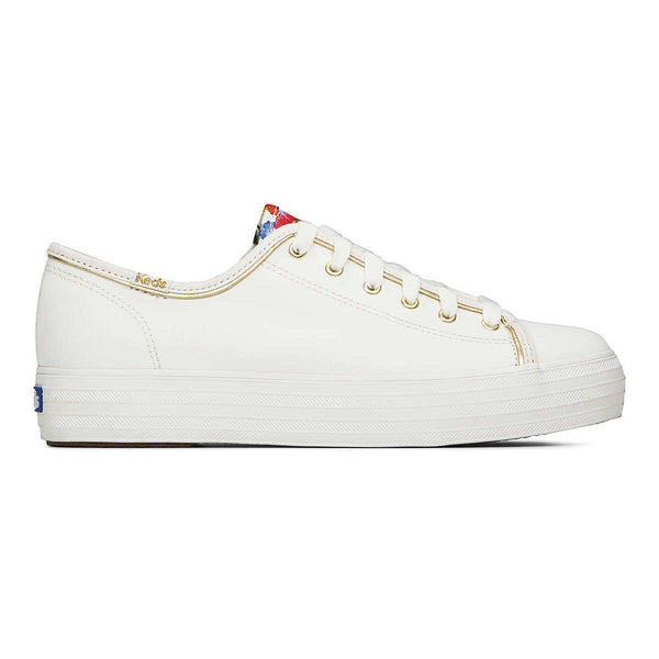 Keds Women's Triple Kick RPC Blossom Sneaker – Floral Canvas Platform Sneaker