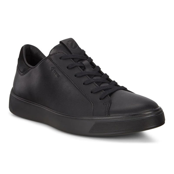 ECCO MEN'S STREET TRAY GTX SNEAKER - Black – shopcardinoshoes.com