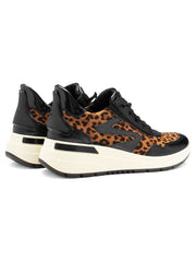Ara 12-57701 Galicia Sneaker Black & Leopard