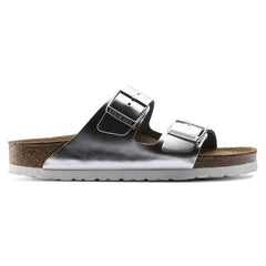 Birkenstock Arizona SFB Metallic Silver
