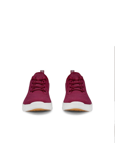 Ecco 218203 Gruuv Nubuck Sneaker Red Plum