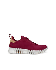 Ecco 218203 Gruuv Nubuck Sneaker Red Plum