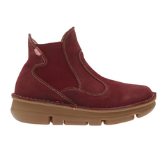Baerchi by OnFoot  CA-29731 WP Chelsea Boot Nubuck Burgundy