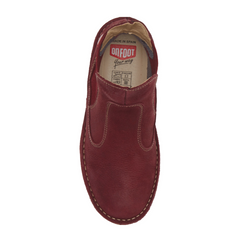 Baerchi by OnFoot  CA-29731 WP Chelsea Boot Nubuck Burgundy