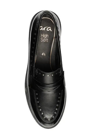 Ara 12-11215-01 Cardiff Loafer Black