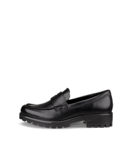 Ecco Modtray Moc Toe Loafer - Black