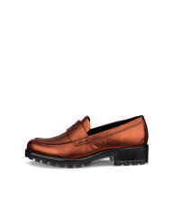 Ecco Modtray Moc Toe Loafer - Bronze