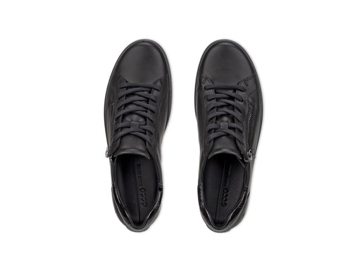 Ecco 490553 Soft 7 Sneaker w/Zipper Black
