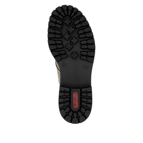 Rieker 72617-60 Bootie Pearl