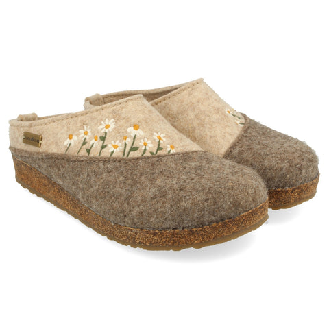 Haflinger Daisy Slipper Earth