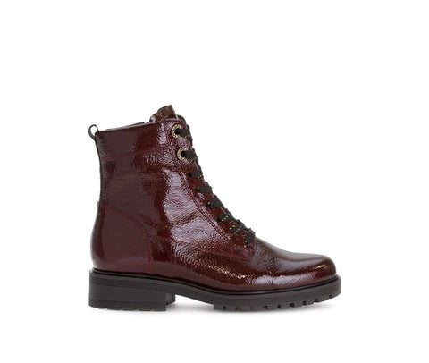 72.765.88 Gabor Chukka Bootie Bordo Metallic