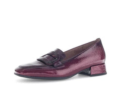 Gabor 75.261.95 Dressy Loafer Patent Bordo Metallic
