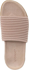Vionic Ellie Evie Rugby Tan/Gold
