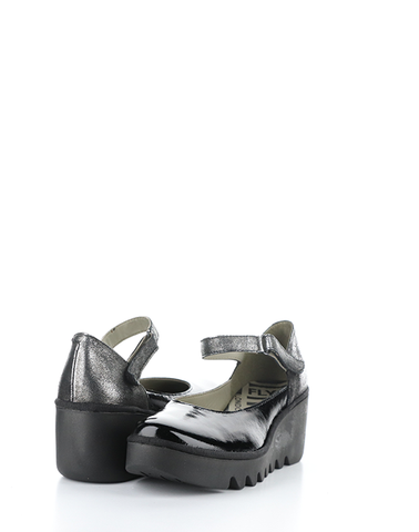 Fly London BAWO - Black/Silver