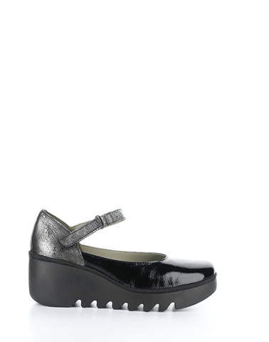 Fly London BAWO - Black/Silver