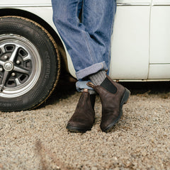 Blundstone - 2610 Original Dk Brown Waxed Suede