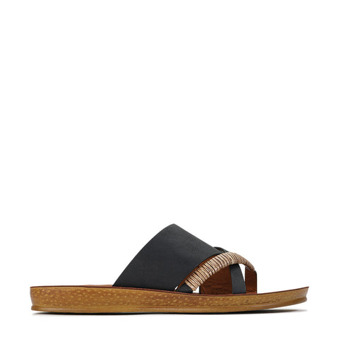 Los Cabos Bride Black Raffia