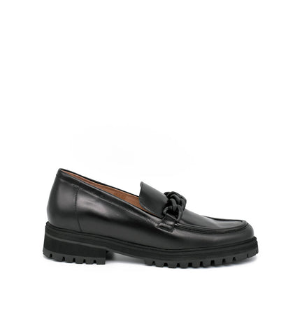 PieSanto 225630 Oxford Loafer Black