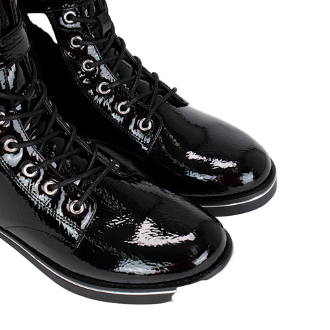 Valdini Paige 25 Bootie Black Patent