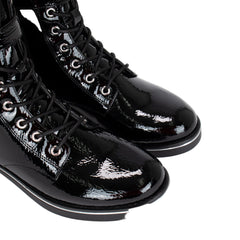 Valdini Paige 25 Bootie Black Patent