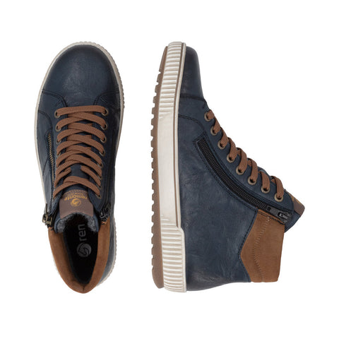 Remonte D07772-17 Bootie Navy