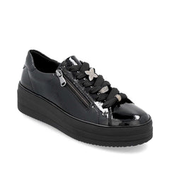 Remonte D1C09-00 Sneaker Black Patent