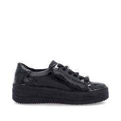 Remonte D1C09-00 Sneaker Black Patent