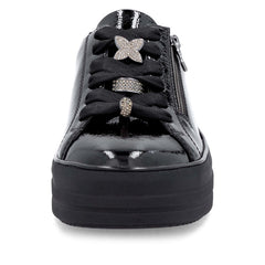 Remonte D1C09-00 Sneaker Black Patent