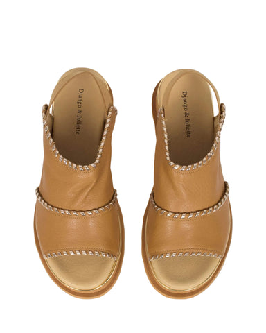 Django & Juliette Carlenet Dk/Tan & Champagne