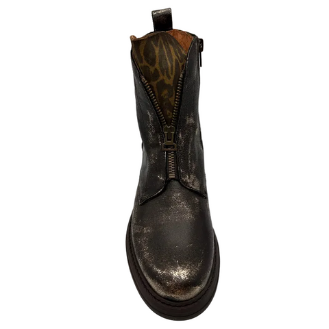 Folie's CV-6405 Bootie Sparkling Black/Leopard
