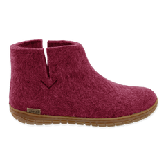 Glerups Boot Cranberry (Rubber sole)