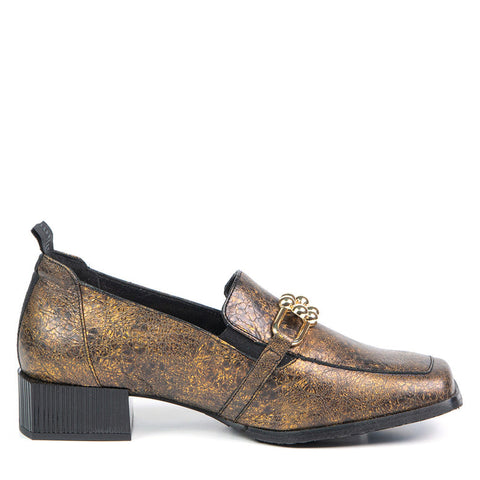 Glamille Ingrid Loafer Metallic