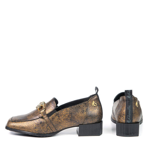 Glamille Ingrid Loafer Metallic