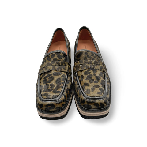 Tamara London Paella Khaki Leopard Print