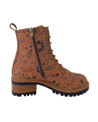 Tyche Fawn Tan Nubuck Print