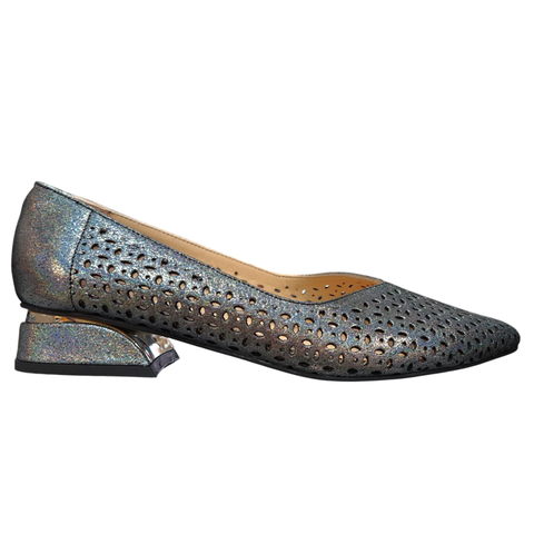 LouJo Amelia Pewter Multi