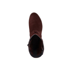 Naot Marin Bootie Cabernet Suede