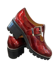 Tamara London Derry Claret Patent
