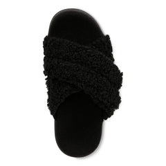 Vionic Relax II Slipper Black Shearling