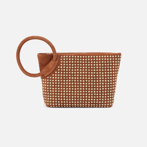 Hobo Maggie Clutch - Caramel Suede