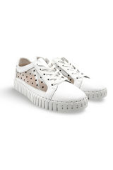 Django & Juliette Helodie White/Black Dots