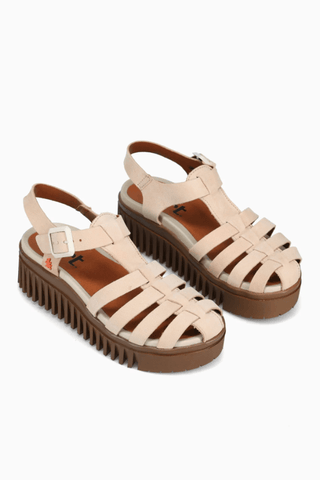 Art X1575 Cream/Caramelo Nubuck