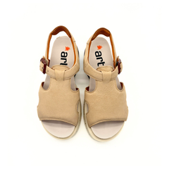Art 1882 Sandal Cream/Caramelo