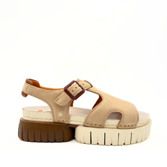 Art 1882 Sandal Cream/Caramelo