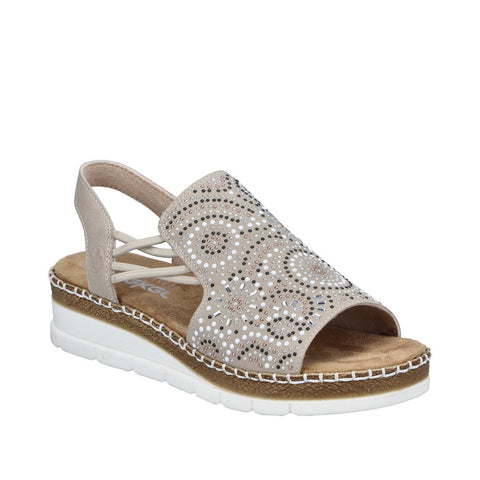 Rieker V1246-62 Beige