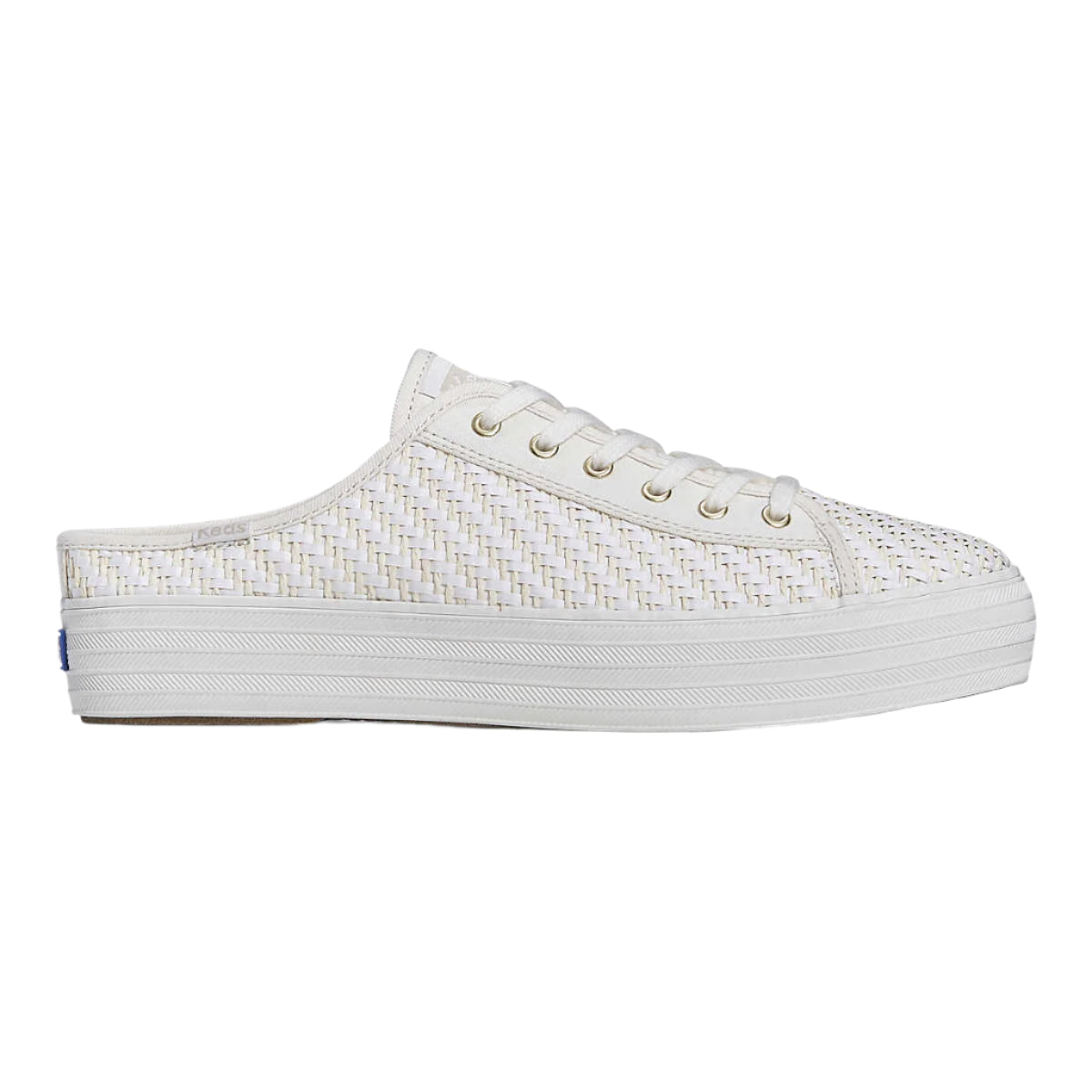 Keds Triple Kick Mule Woven/Nat – - Main Image