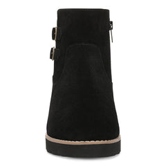 Vionic Carissa Ankle Boot Black Suede