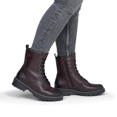Remonte D0B85-35-3 Bootie Burgundy
