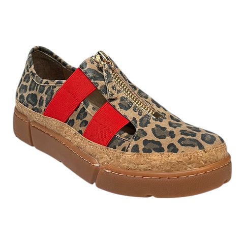 Django & Juliette Teni Leopard Print/red