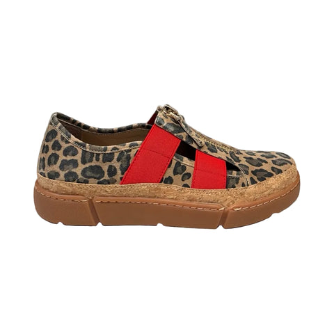 Django & Juliette Teni Leopard Print/red